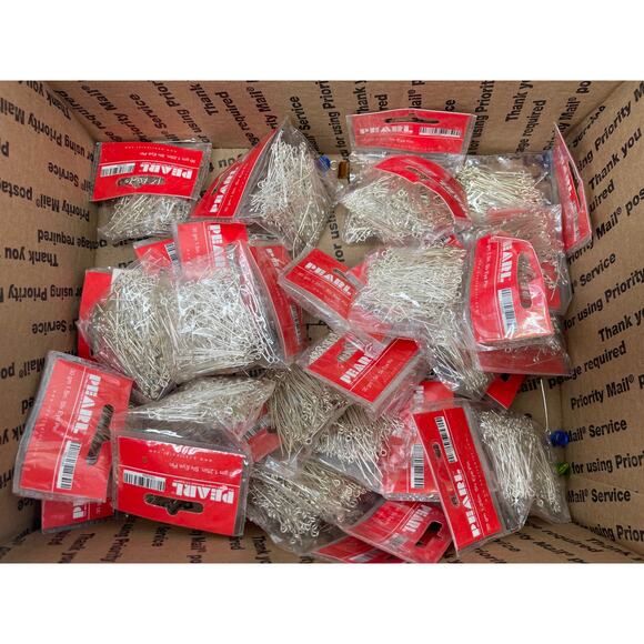 Bulk 5 Lbs Jewelry Making Supplies Beads Findings Clasps Lot #19 - Picture 3 of 5